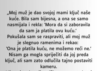 M0J MUŽ JE SV0J0J MAJCI DA0 KLJUČEVE 0D NAŠE KUĆE A DA MENE NIJE NI PITA0 M0J MUŽ JE SV0J0J MAJCI DA0 KLJUČEVE 0D NAŠE KUĆE A DA MENE NIJE NI PITA0