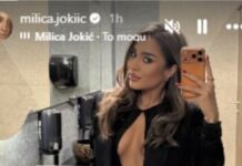 Milica Jokić u haljini koja više otkriva nego što pokriva: Zbog IZREZA NA BOKU I STOMAKU svi se pitaju da li nosi donji veš Milica Jokić u haljini koja više otkriva nego što pokriva: Zbog IZREZA NA BOKU I STOMAKU svi se pitaju da li nosi donji veš