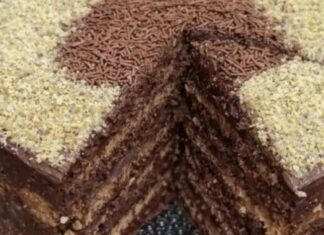 Najbogatija posna torta za Đurđevdan: Puna kremastih filova i oraha. Najbogatija posna torta za Đurđevdan: Puna kremastih filova i oraha.