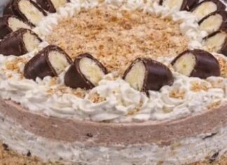 NAJLAKŠA TORTA IKAD sa plazmom i krem bananicama – samo 15 minuta i gotova! NAJLAKŠA TORTA IKAD sa plazmom i krem bananicama – samo 15 minuta i gotova!