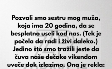 Neću da plaćam svoju zaovu za čuvanje dece — živi kod nas besplatno. Neću da plaćam svoju zaovu za čuvanje dece — živi kod nas besplatno.