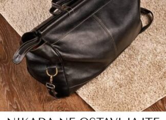 NIKADA NE OSTAVLJAJTE TORBU NA PODU- Evo zbog čega… NIKADA NE OSTAVLJAJTE TORBU NA PODU- Evo zbog čega…