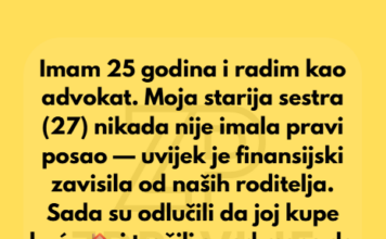 “Nisam odgovorna za finansije svoje sestre — nisam njen bankomat.” “Nisam odgovorna za finansije svoje sestre — nisam njen bankomat.”