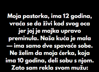 Odbijam da dozvolim da moja pastorka živi s nama — udobnost moje ćerke je na prvom mestu Odbijam da dozvolim da moja pastorka živi s nama — udobnost moje ćerke je na prvom mestu