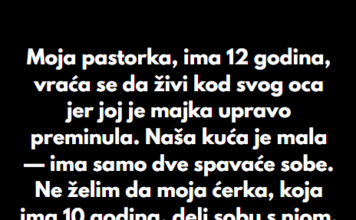 Odbijam da dozvolim da moja pastorka živi s nama — udobnost moje ćerke je na prvom mestu Odbijam da dozvolim da moja pastorka živi s nama — udobnost moje ćerke je na prvom mestu