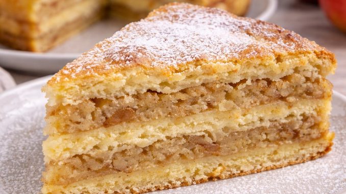 PITA OD JABUKA ‘TRI ŠALICE’ – bez merenja, a ukus savršen! PITA OD JABUKA ‘TRI ŠALICE’ – bez merenja, a ukus savršen!