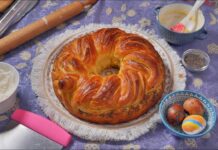 Pogača Uskršnji venac Pogača Uskršnji venac