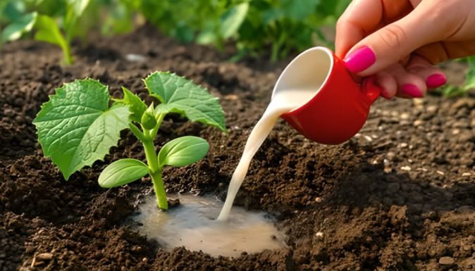 Samo OVO sipaj na krastavce! Stari vrtni trik Samo OVO sipaj na krastavce! Stari vrtni trik