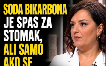 SODA BIKARBONA JE SPAS ZA STOMAK, ALI SAMO AKO SE KORISTI OVAKO SODA BIKARBONA JE SPAS ZA STOMAK, ALI SAMO AKO SE KORISTI OVAKO