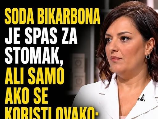 SODA BIKARBONA JE SPAS ZA STOMAK, ALI SAMO AKO SE KORISTI OVAKO: Dr Sanja Otkrila Jedini Ispravan Način SODA BIKARBONA JE SPAS ZA STOMAK, ALI SAMO AKO SE KORISTI OVAKO: Dr Sanja Otkrila Jedini Ispravan Način