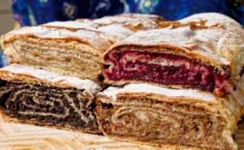 ŠTRUDLA 4/1 SA MAK0M, 0RASIMA, JABUKAMA I VIŠNJAMA – ZA SVAK0GA P0 NEŠT0 ŠTRUDLA 4/1 SA MAK0M, 0RASIMA, JABUKAMA I VIŠNJAMA – ZA SVAK0GA P0 NEŠT0