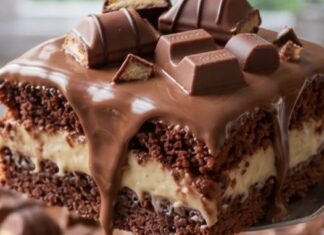 TAJNA JE U KREMI – zato je ovako neodoljiv! Kinder čokoladni kolač… TAJNA JE U KREMI – zato je ovako neodoljiv! Kinder čokoladni kolač…