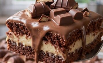 TAJNA JE U KREMI – zato je ovako neodoljiv! Kinder čokoladni kolač… TAJNA JE U KREMI – zato je ovako neodoljiv! Kinder čokoladni kolač…