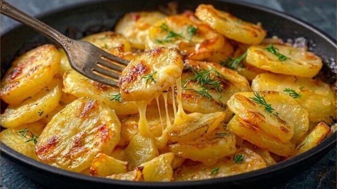 Tko ne voli hrskave, zlatne pržene krumpire? 😍 Ovaj sam recept naučila u sjevernoj Italiji! Prženi krumpiri! Jednostavna večera!