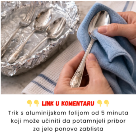 Trik s aluminijskom folijom od 5 minuta koji može učiniti da potamnjeli pribor za jelo ponovo zablista Trik s aluminijskom folijom od 5 minuta koji može učiniti da potamnjeli pribor za jelo ponovo zablista