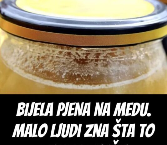 BIJELA PJENA na medu. Malo ljudi zna šta to zaista znači! BIJELA PJENA na medu. Malo ljudi zna šta to zaista znači!