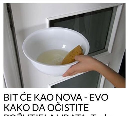 BIT ĆE KAO NOVA – EVO KAKO DA OČISTITE POŽUTJELA VRATA: Treba vam samo ova smjesa BIT ĆE KAO NOVA – EVO KAKO DA OČISTITE POŽUTJELA VRATA: Treba vam samo ova smjesa