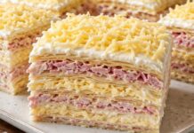 BOGATA SLANA ROZEN TORTA – kremasta, slojevita i gotova za 30 minuta! BOGATA SLANA ROZEN TORTA – kremasta, slojevita i gotova za 30 minuta!