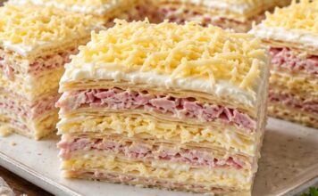 BOGATA SLANA ROZEN TORTA – kremasta, slojevita i gotova za 30 minuta! BOGATA SLANA ROZEN TORTA – kremasta, slojevita i gotova za 30 minuta!