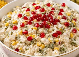 Brunclik salata sa belim mesom i narom – kremasta, svečana i drugačija od svih salata na stolu Brunclik salata sa belim mesom i narom – kremasta, svečana i drugačija od svih salata na stolu