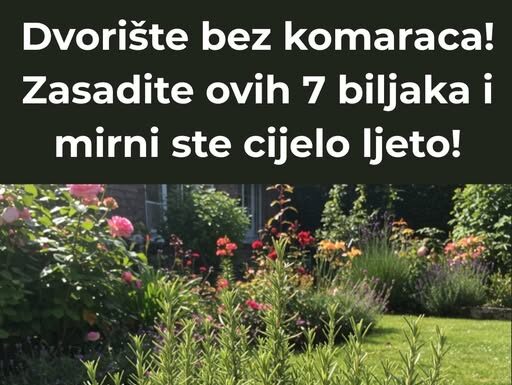 Dvorište bez komaraca! Zasadite ovih 7 biljaka i mirni ste cijelo ljeto! Dvorište bez komaraca! Zasadite ovih 7 biljaka i mirni ste cijelo ljeto!