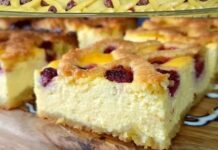 🍰 KOLAČ SA MALINAMA I SVJEŽIM SIROM – SAVRŠENA MJEŠAVINA KREMASTOG I VOĆNOG OKUSA!