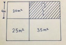 Geometrijska mozgalica: Tajna osjenčenog polja, izračunajte površinu Geometrijska mozgalica: Tajna osjenčenog polja, izračunajte površinu