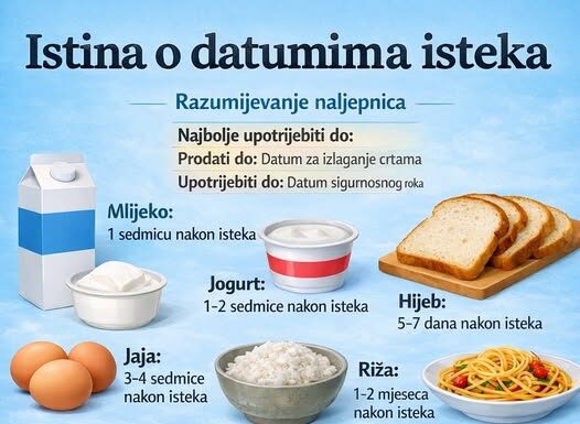 ISTINA O DATUMIMA ISTEKA: Šta ZAPRAVO znače i KOLIKO su važni? ISTINA O DATUMIMA ISTEKA: Šta ZAPRAVO znače i KOLIKO su važni?