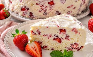 JAGODA SLADOLED TORTA ljetni hit koji se pravi za 10 minuta! JAGODA SLADOLED TORTA ljetni hit koji se pravi za 10 minuta!