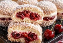 KOLAČ ZA 10 MINUTA: ČAJNI ČUPAVCI sa visnjama koji svima uspijevaju! KOLAČ ZA 10 MINUTA: ČAJNI ČUPAVCI sa visnjama koji svima uspijevaju!