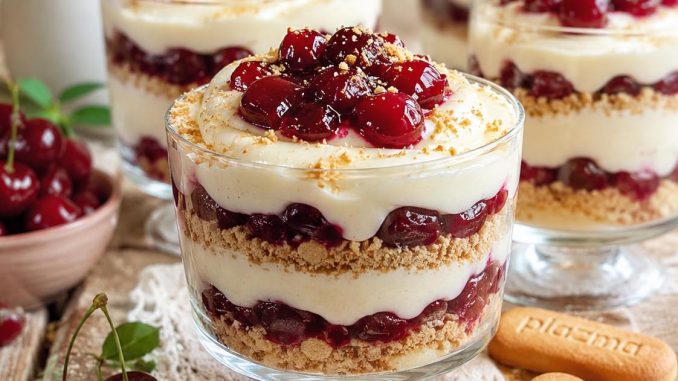 KREM ČAŠE SA VIŠNJAMA I PLAZMOM – desert za 10 minuta! KREM ČAŠE SA VIŠNJAMA I PLAZMOM – desert za 10 minuta!