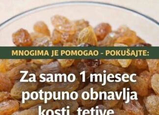 MNOGIMA JE POMOGAO – PROBAJTE: Za Samo 1 Mjesec Potpuno Obnovlja Kosti, Tetive, Ligamente, Zglobove… MNOGIMA JE POMOGAO – PROBAJTE: Za Samo 1 Mjesec Potpuno Obnovlja Kosti, Tetive, Ligamente, Zglobove…