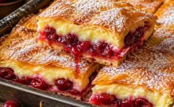 MORATE JE PROBATI! SOČNA PITA sa pudingom od vanile i sa tresanjama ili visanjama… MORATE JE PROBATI! SOČNA PITA sa pudingom od vanile i sa tresanjama ili visanjama…