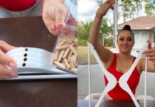 Od 4 ofingera je za 15 minuta napravila stočić koji izgleda kao da je kupljen u luksuznom salonu nameštaja Od 4 ofingera je za 15 minuta napravila stočić koji izgleda kao da je kupljen u luksuznom salonu nameštaja