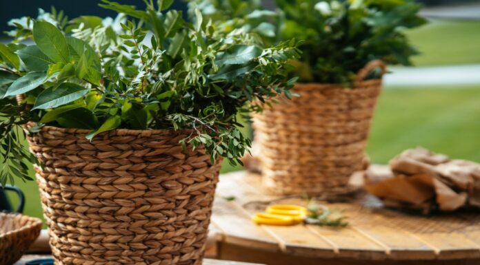 Pinterest inspiracija: 6 originalnih načina da zamenite saksije za cveće korpama Pinterest inspiracija: 6 originalnih načina da zamenite saksije za cveće korpama