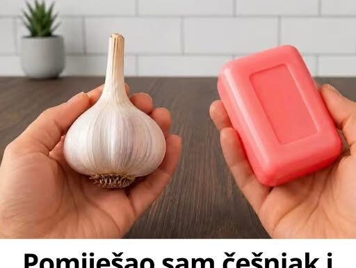 Pomiješao sam češnjak i sapun! Nisam vjerovao da ovako djeluje… Pomiješao sam češnjak i sapun! Nisam vjerovao da ovako djeluje…