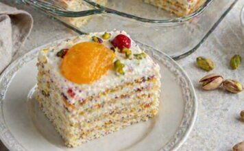ZA ĐURĐEVDAN POSNA KREMASTA VOĆNA TORTA SA GOTOVIM KORAMA – PREUKUSNA ZA ĐURĐEVDAN POSNA KREMASTA VOĆNA TORTA SA GOTOVIM KORAMA – PREUKUSNA