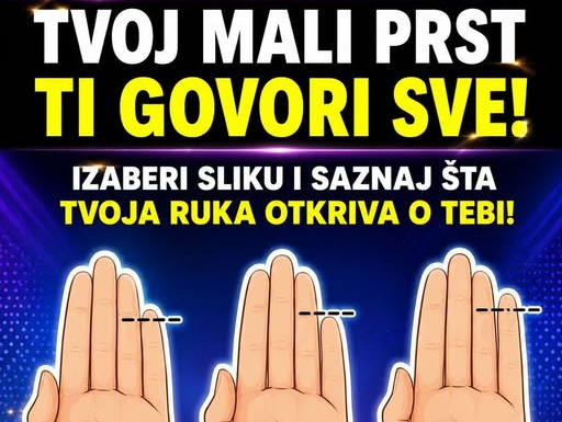 Ako vas zanima šta dužina vašeg malog prsta govori o vašoj ličnosti, došli ste na pravo mjesto! Evo kako ovaj naizgled mali detalj može ponuditi ključne tragove. Ako vas zanima šta dužina vašeg malog prsta govori o vašoj ličnosti, došli ste na pravo mjesto! Evo kako ovaj naizgled mali detalj može ponuditi ključne tragove.