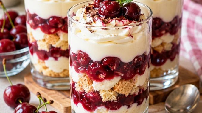 DESERT SA VIŠNJAMA U ČAŠI – kremast, brz i nestaje za 5 minuta! DESERT SA VIŠNJAMA U ČAŠI – kremast, brz i nestaje za 5 minuta!