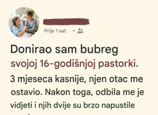 Donirala sam bubreg svojoj pastorki, a onda su ona i moj muž nestali iz mog života Donirala sam bubreg svojoj pastorki, a onda su ona i moj muž nestali iz mog života