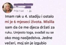 Imam još šest meseci života i upravo sam donela odluku koju mi deca nikada neće oprostiti Imam još šest meseci života i upravo sam donela odluku koju mi deca nikada neće oprostiti