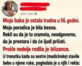 Kada je baka sa 56 godina objavila da čeka blizance, porodica se podelila: Istina koja je sve promenila Kada je baka sa 56 godina objavila da čeka blizance, porodica se podelila: Istina koja je sve promenila