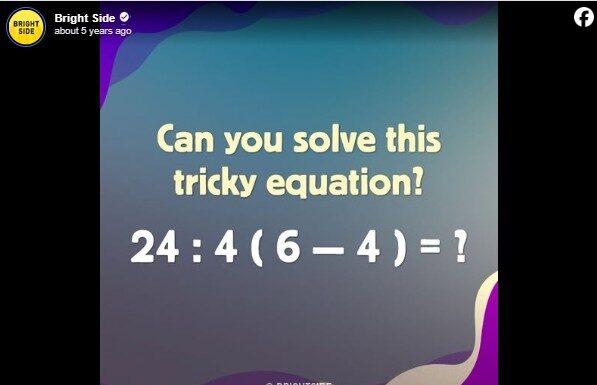 Možete li da rešite ovaj matematički zadatak iz osnovne škole? Mnogi nisu uspeli Možete li da rešite ovaj matematički zadatak iz osnovne škole? Mnogi nisu uspeli