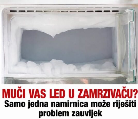 MUČI VAS LED U ZAMRZIVAČU? Samo jedna namirnica može riješiti problem zauvijek MUČI VAS LED U ZAMRZIVAČU? Samo jedna namirnica može riješiti problem zauvijek