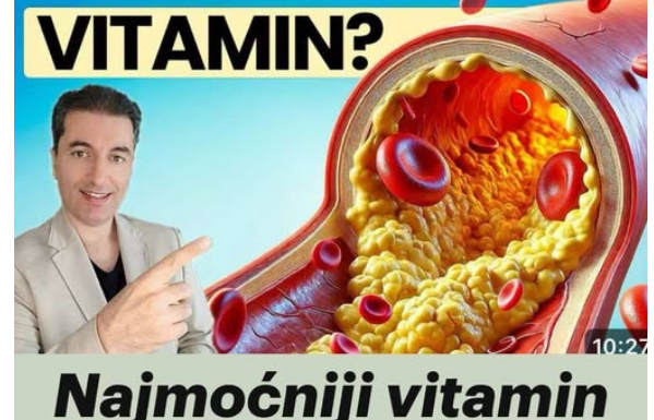 Najmoćniji vitamin za čišćenje arterija nakon 50. godine! Najmoćniji vitamin za čišćenje arterija nakon 50. godine!