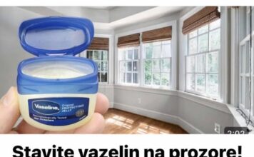 Nanesite vazelin na prozore! ČAK I NAJBOGATIJI TO RADE! Nanesite vazelin na prozore! ČAK I NAJBOGATIJI TO RADE!