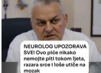 NEUROLOG UP0Z0RAVA SVE! 0vo piće nikako nemojte piti tokom ljeta, razara srce i loše utiče na mozak NEUROLOG UP0Z0RAVA SVE! 0vo piće nikako nemojte piti tokom ljeta, razara srce i loše utiče na mozak