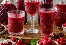 OD 2 KG VIŠANJA, 2 KG TREŠANJA I 1 kg malina dobije se 9 L SOKA – boja kao rubin! OD 2 KG VIŠANJA, 2 KG TREŠANJA I 1 kg malina dobije se 9 L SOKA – boja kao rubin!