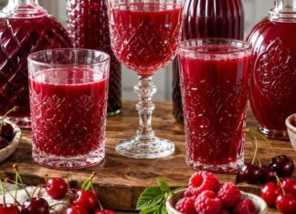 OD 2 KG VIŠANJA, 2 KG TREŠANJA I 1 kg malina dobije se 9 L SOKA – boja kao rubin! OD 2 KG VIŠANJA, 2 KG TREŠANJA I 1 kg malina dobije se 9 L SOKA – boja kao rubin!