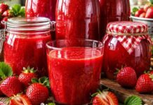 Od 3 kg zrelih jagoda – 6 l gustog soka bez razblaživanja! Od 3 kg zrelih jagoda – 6 l gustog soka bez razblaživanja!